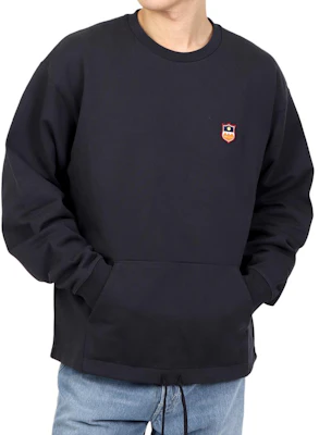 BALLY Black Long-Sleeve Sweatshirt with Logo Patch for Men MJE04PCO227U546 Buy BALLY Black Long-Sleeve Sweatshirt with Logo Patch for Men MJE04PCO227U546