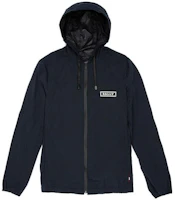BALLY Black Zip-Up Hoodie Jacket with Chest Letter Print M3BA399F-5284 BALLY Black Zip-Up Hoodie Jacket with Chest Letter Print M3BA399F-5284