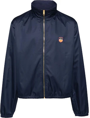 BALLY Blue Logo Print Zip-Up Jacket with Stand Collar Long Sleeves MOU05PNY167 Buy BALLY Blue Logo Print Zip-Up Jacket with Stand Collar Long Sleeves MOU05PNY167