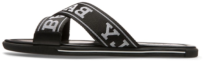 BALLY Bonks 'Black Fabric Leather Patchwork' 6221311 BALLY Bonks 'Black Fabric Leather Patchwork' 6221311