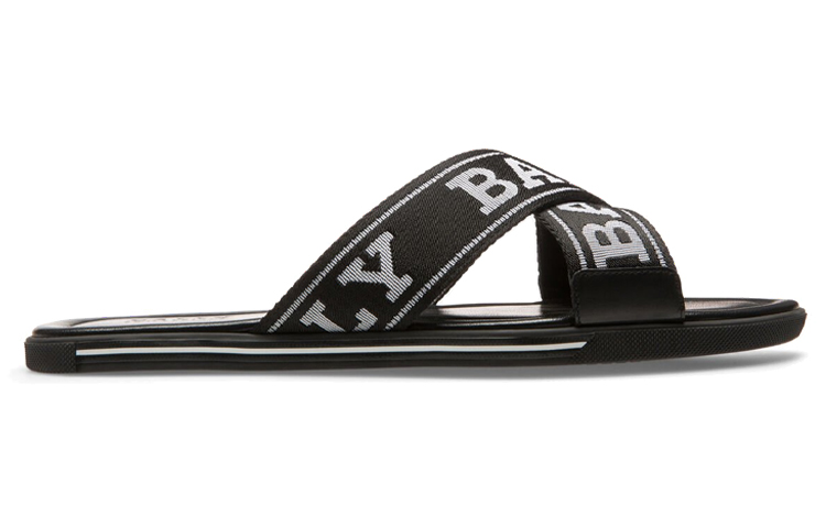 BALLY Bonks 'Black Fabric Leather Patchwork' 圖 2