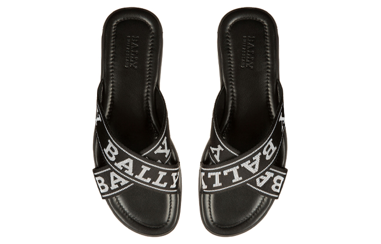 BALLY Bonks 'Black Fabric Leather Patchwork' 圖 5