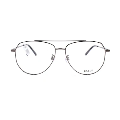BALLY BY5035-H Gunmetal Optical Glasses - Avant-Garde Business Style. BY5035-H 008