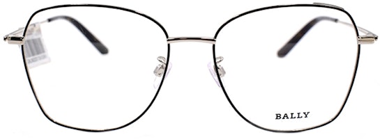 BALLY BY5036-H Black Silver Optical Glasses - Timeless Business Travel Style BY5036-H 005 BALLY BY5036-H Black Silver Optical Glasses - Timeless Business Travel Style BY5036-H 005