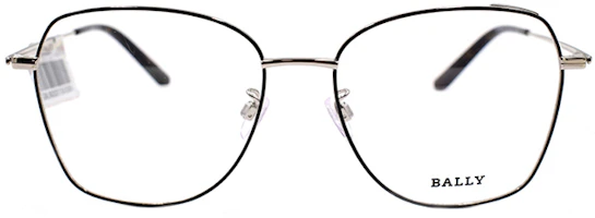 Order BALLY BY5036-H Gafas Ópticas Negro Plata - Estilo Atemporal de Negocios y Viaje BY5036-H 005