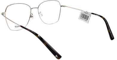 Shop BALLY BY5036-H Gafas Ópticas Negro Plata - Estilo Atemporal de Negocios y Viaje BY5036-H 005