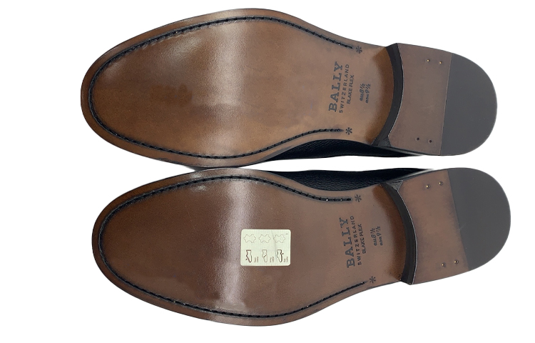 BALLY Casual Leather Sneakers 'Black' 圖 4