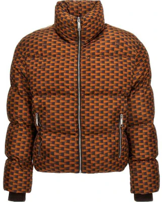 BALLY Checkered Stand Collar Zip-Up Jacket Brown/Yellow MOU054NY171I824 Buy BALLY Checkered Stand Collar Zip-Up Jacket Brown/Yellow MOU054NY171I824