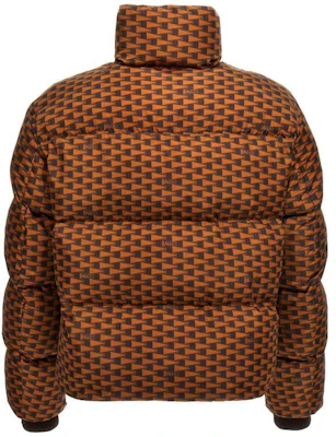 BALLY Checkered Stand Collar Zip-Up Jacket Brown/Yellow MOU054NY171I824 Lookbook BALLY Checkered Stand Collar Zip-Up Jacket Brown/Yellow MOU054NY171I824