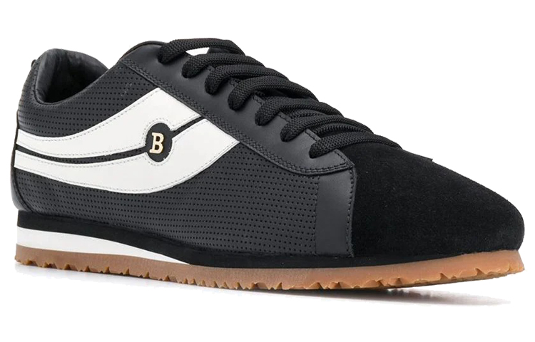 BALLY Classic Lace-Up Sneakers 'Black Fashion' 圖 2
