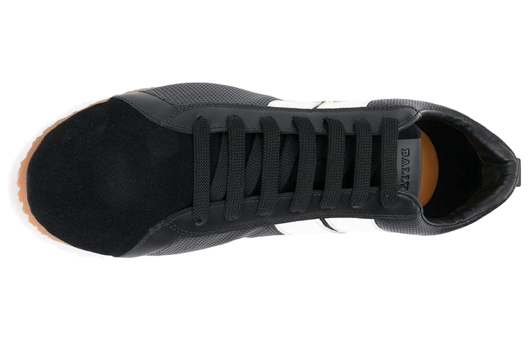 BALLY Classic Lace-Up Sneakers 'Black Fashion' 圖 4