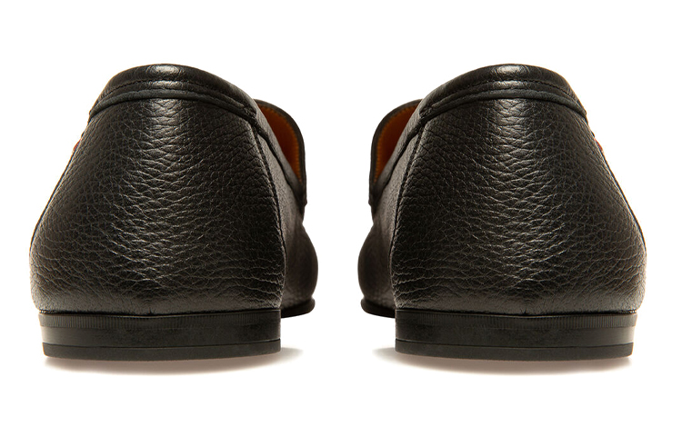 BALLY Craxon 'Black Pebbled Deer Leather Loafer' 圖 5