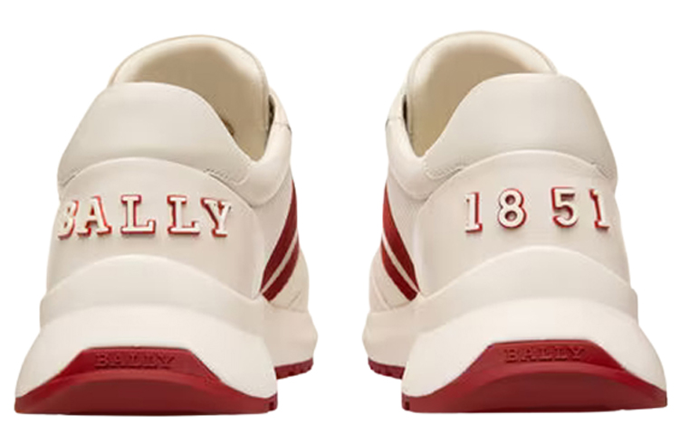 Lookbook BALLY Daryn 白红款 6300206