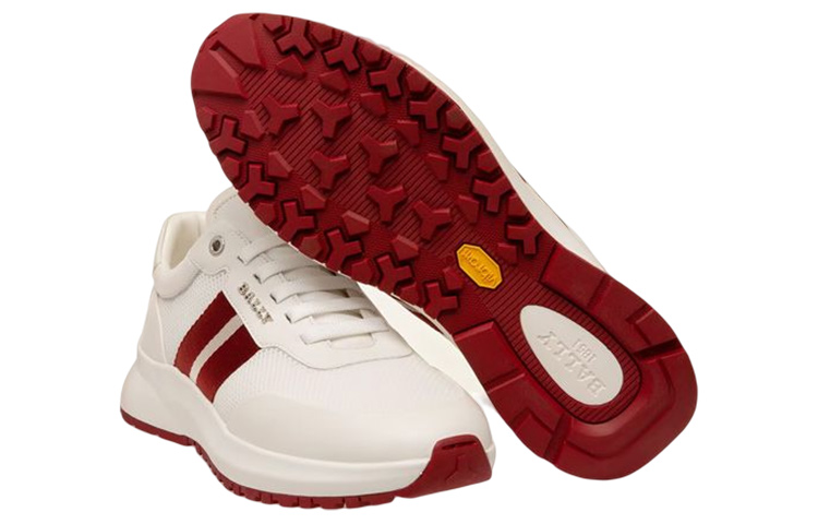 Shop BALLY Daryn 白红款 6300206