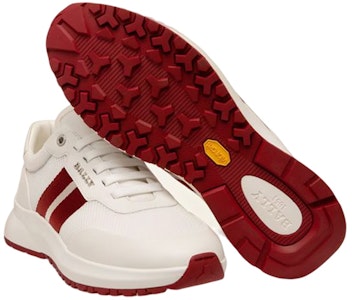발리 다린 '화이트 레드' 스니커즈 (Bally Darin 'White Red' Sneakers) 6300206 Shop 발리 다린 '화이트 레드' 스니커즈 (Bally Darin 'White Red' Sneakers) 6300206