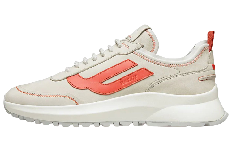 BALLY Darys 'White Leather Low-Top'