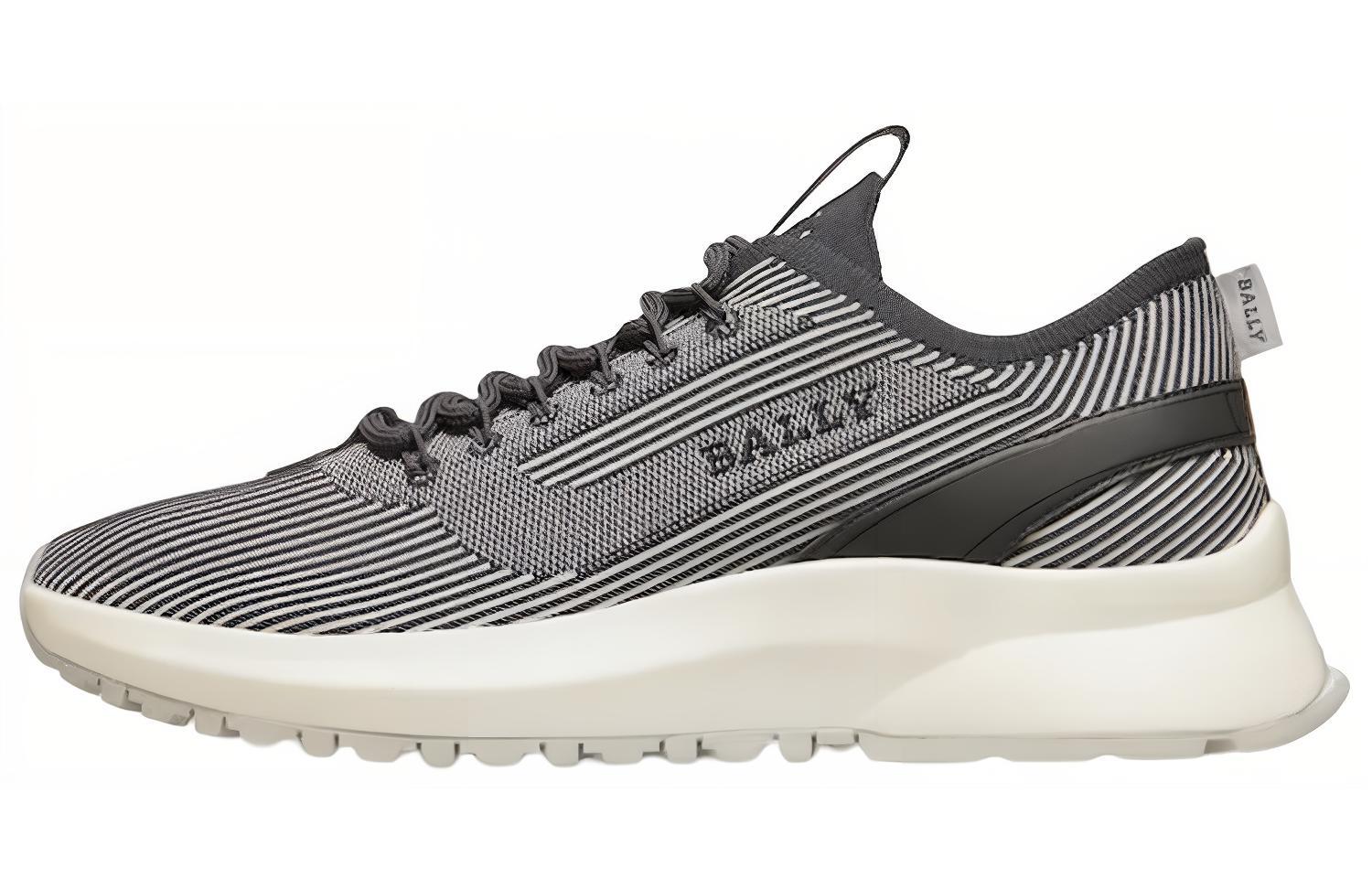 Buy BALLY Dean 'Zapatillas Bajas Azul Gris con Logo y Cordones' 6303305