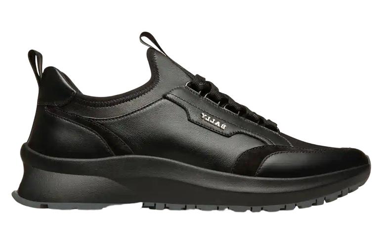 BALLY Deven 'Black Leather Fashion Sneaker' 圖 2