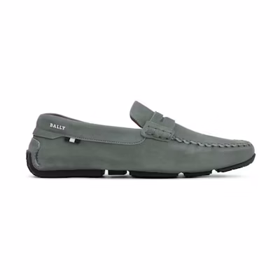 BALLY Driver Loafer 'Green Casual'