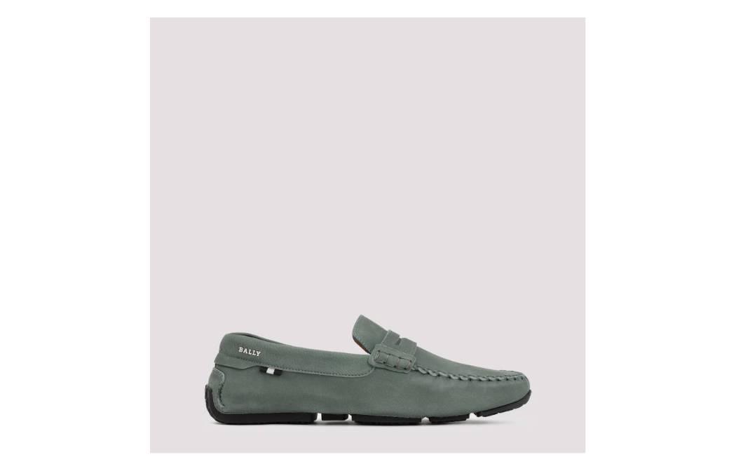 BALLY Driver Loafer 'Green Casual' 圖 2