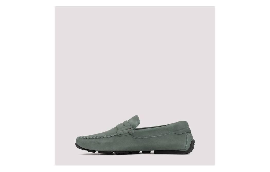 BALLY Driver Loafer 'Green Casual' 圖 4