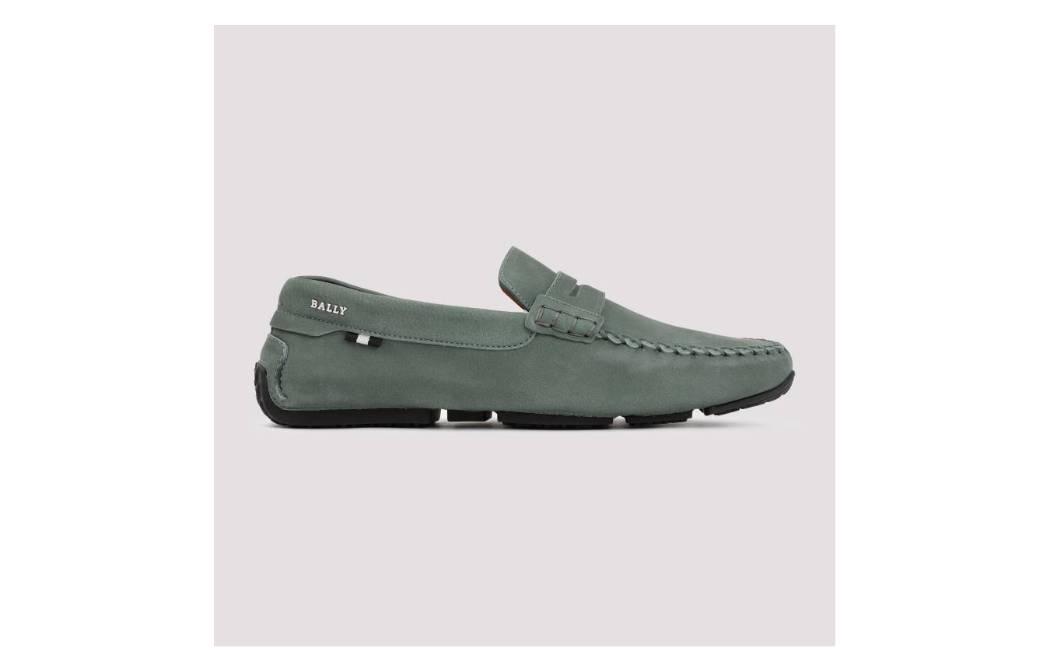 BALLY Driver Loafer 'Green Casual' 圖 5