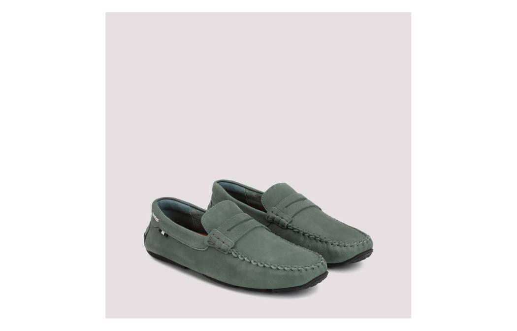 BALLY Driver Loafer 'Green Casual' 圖 6