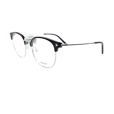 BALLY Elite Road Trip Optical Glasses BY5038-D Metal Browline Frame for Men BY5038-D 020