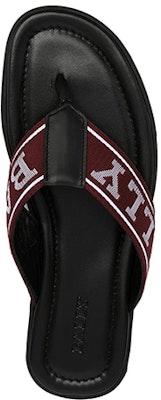 BALLY Sandalia Plana de Tela Bordada 'Moda Roja' 6228423 Shop BALLY Sandalia Plana de Tela Bordada 'Moda Roja' 6228423