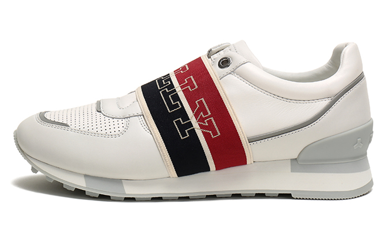 BALLY Fabric and Leather Sneakers 'White'