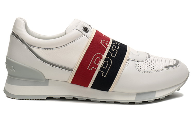 BALLY Fabric and Leather Sneakers 'White' 圖 2