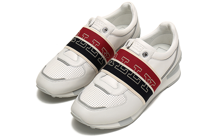 BALLY Fabric and Leather Sneakers 'White' 圖 3