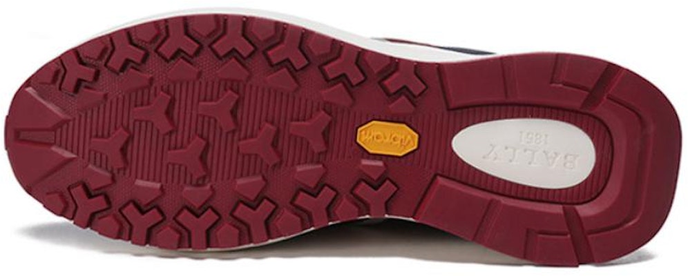 발리 블루 스트라이프 패브릭 & 가죽 스니커즈 6300205 Details for 발리 블루 스트라이프 패브릭 & 가죽 스니커즈 6300205