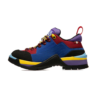 BALLY Fabric Lace-Up 'Red Outdoor'