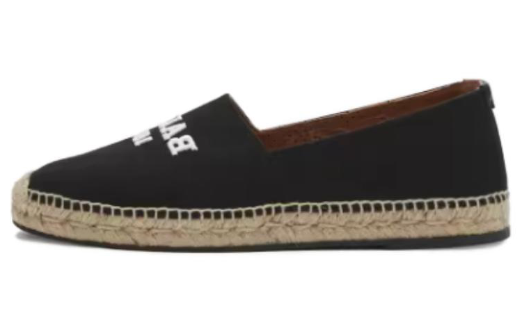 Buy バリー FISHER ファブリック スリッポン (黒) 6301203