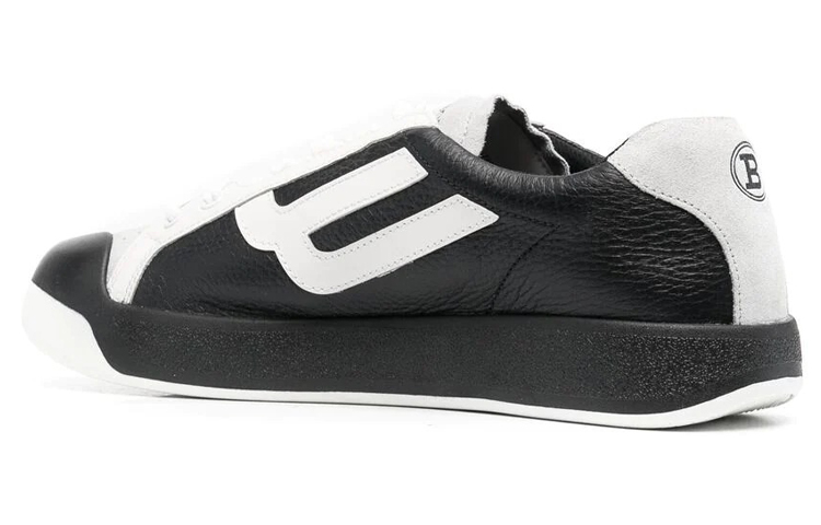 BALLY Fashion Patchwork Casual Sneakers 'Black' 圖 3