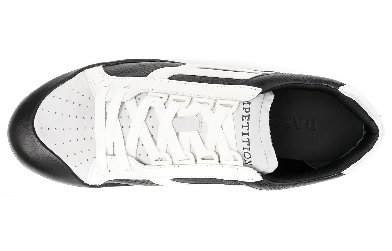 BALLY Fashion Patchwork Casual Sneakers 'Black' 圖 4