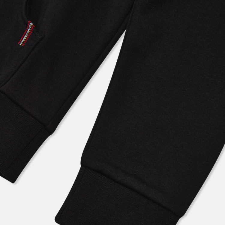 Details for 발리 FW23 블랙 로고 자수 후드티 드로스트링 포함. 6301185