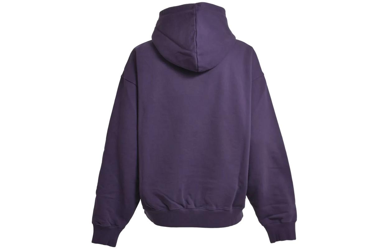 Lookbook バリー FW23 パープル プリント プルオーバー フーディー. M5BAA88F-ORCHID50