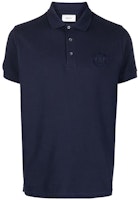 BALLY FW23 Solid Navy Blue Polo Shirt Casual Short Sleeve. 6306023 BALLY FW23 Solid Navy Blue Polo Shirt Casual Short Sleeve. 6306023