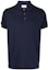 Order 발리 FW23 솔리드 네이비 블루 폴로 셔츠 캐주얼 반팔. 6306023