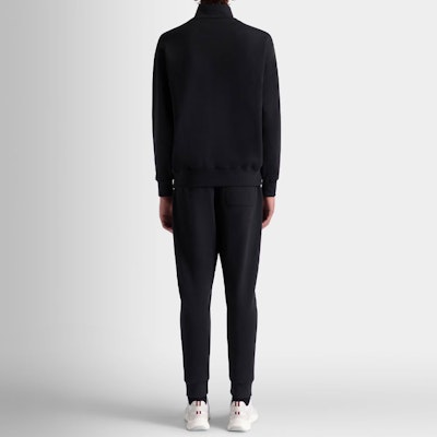 BALLY FW24 Badge Embroidered Half-Zip Sweatshirt Men’s Blue 6308560 Purchase BALLY FW24 Badge Embroidered Half-Zip Sweatshirt Men’s Blue 6308560