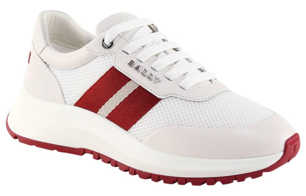 Buy BALLY Sepatu Sneakers Putih Kasual Olahraga WK0063N