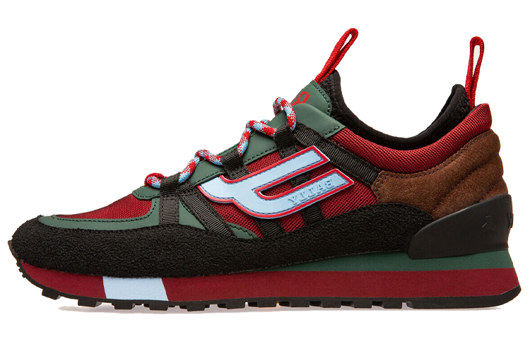 BALLY Glick Leather Running Sneakers 'Red'