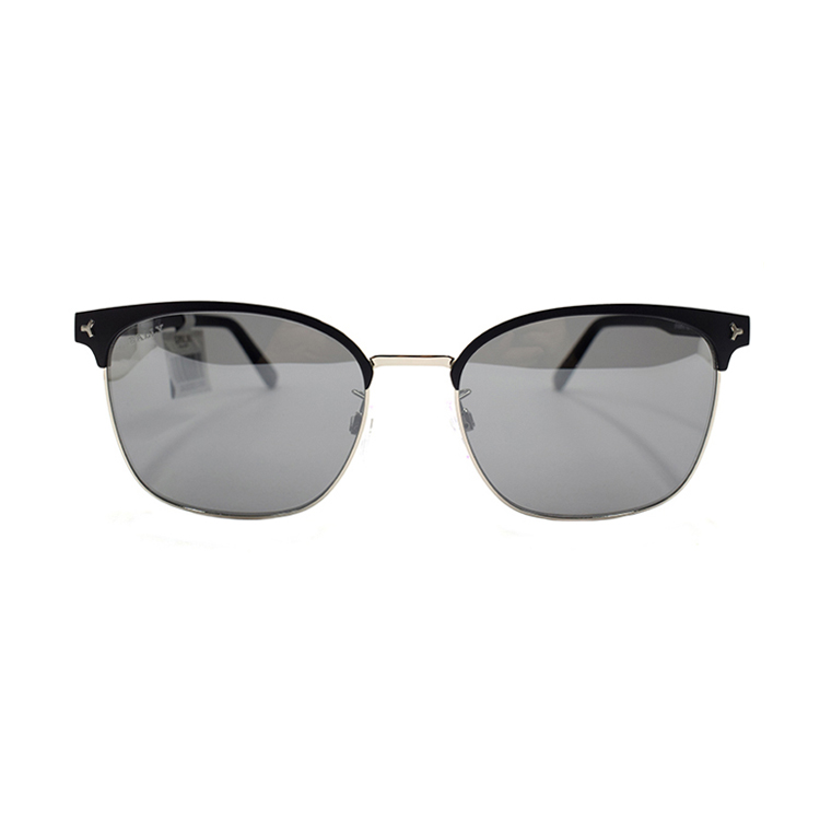 Order BALLY グローリーエディション BY0065-D ホリデートラベルサングラス - ブラックシルバー BY0065-D 05C