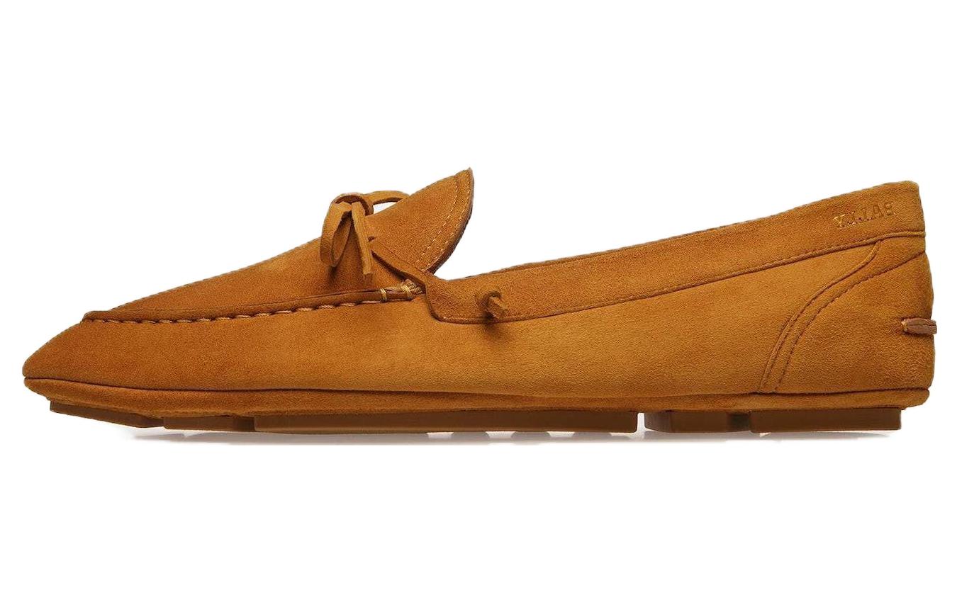 BALLY Hansen 'Brown Suede Slip-On' 6304155