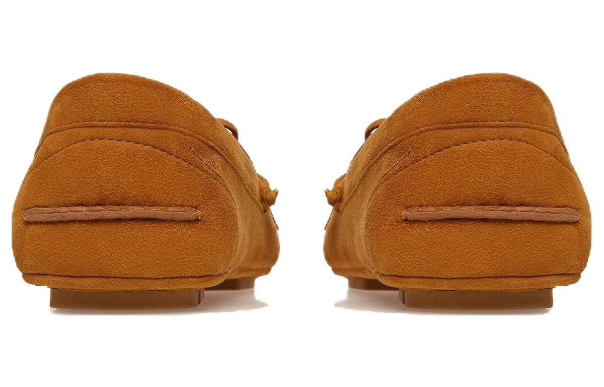 Shop BALLY Hansen 'Brown Suede Slip-On' 6304155