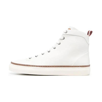 BALLY Hercules 'White Leather High-Top'