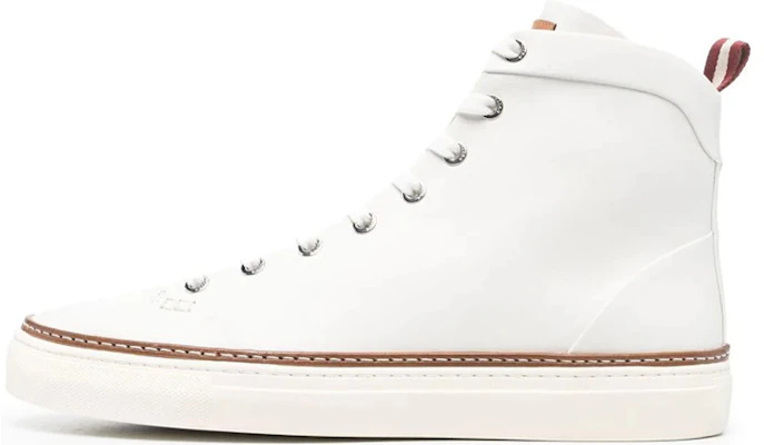 BALLY Hercules 白色高帮皮革运动鞋 6212990 Buy BALLY Hercules 白色高帮皮革运动鞋 6212990