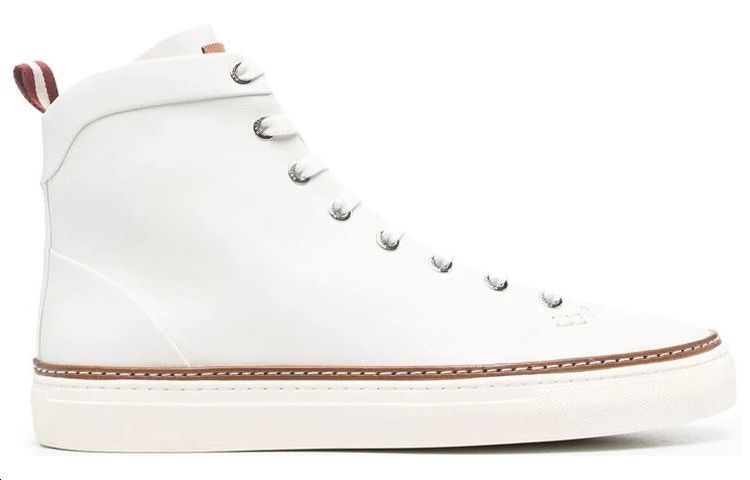 Order BALLY Hercules 白色高帮皮革运动鞋 6212990